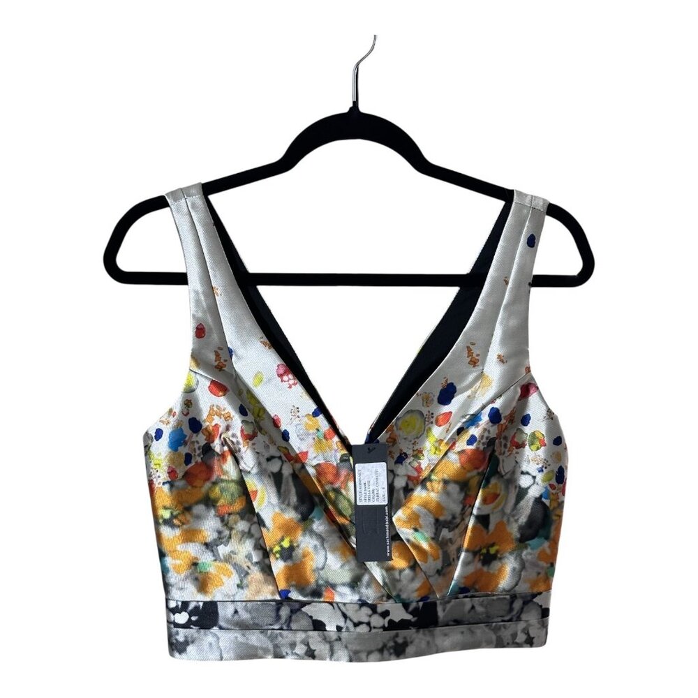NWT Sachin & Babi Stella Tank Top Floral Confetti Sizes 4 and 8 - Picture 2 of 5